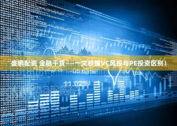 盛鹏配资 金融干货——一文秒懂VC风投与PE投资区别！
